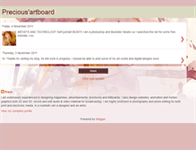 Tablet Screenshot of precious-artboard.blogspot.com