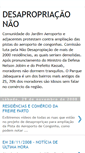 Mobile Screenshot of desapropriacaonao.blogspot.com