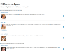 Tablet Screenshot of elrincondelycus.blogspot.com