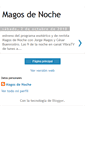 Mobile Screenshot of magosdenoche.blogspot.com