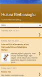 Mobile Screenshot of hulusibinbasioglu.blogspot.com