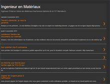 Tablet Screenshot of ingenieurenmateriaux.blogspot.com