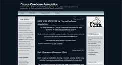 Desktop Screenshot of crocuscowhorse.blogspot.com