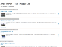 Tablet Screenshot of andywendt.blogspot.com