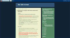 Desktop Screenshot of doctalkinisrael.blogspot.com