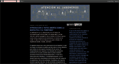 Desktop Screenshot of jaboneros.blogspot.com