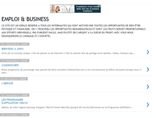 Tablet Screenshot of emploibusiness.blogspot.com