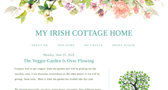 Desktop Screenshot of myirishcottagehome.blogspot.com