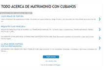 Tablet Screenshot of matrimoniocubano.blogspot.com