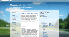 Desktop Screenshot of discussingmedia.blogspot.com