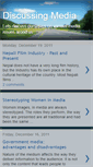 Mobile Screenshot of discussingmedia.blogspot.com