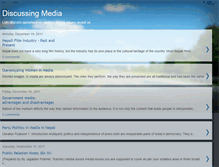 Tablet Screenshot of discussingmedia.blogspot.com