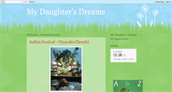 Desktop Screenshot of mydaughtersdreams.blogspot.com