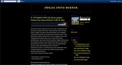 Desktop Screenshot of jogjainfobisnis.blogspot.com