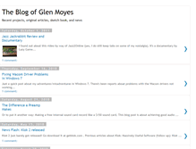 Tablet Screenshot of glenmoyes.blogspot.com