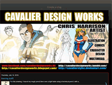 Tablet Screenshot of cavalierdesignworks.blogspot.com