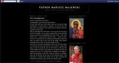 Desktop Screenshot of fathermariusz.blogspot.com