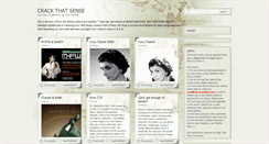 Desktop Screenshot of crackthatsense.blogspot.com