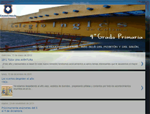 Tablet Screenshot of colegioinglescuarto.blogspot.com