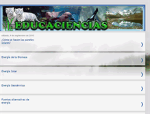 Tablet Screenshot of educaciencias2057.blogspot.com