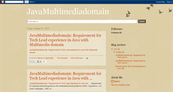 Desktop Screenshot of javamultimedia-saicom.blogspot.com