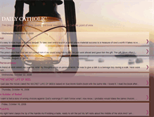 Tablet Screenshot of dailycatholicwalk.blogspot.com