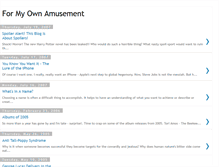 Tablet Screenshot of formyownamusement.blogspot.com