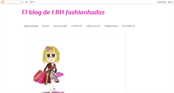 Desktop Screenshot of fashionhadas.blogspot.com