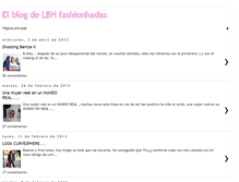 Tablet Screenshot of fashionhadas.blogspot.com