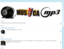 Tablet Screenshot of musica-para-amigos.blogspot.com