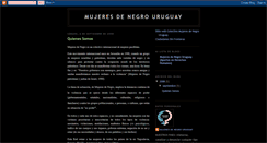 Desktop Screenshot of mujeresdenegrouruguay.blogspot.com