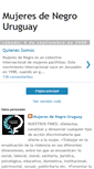 Mobile Screenshot of mujeresdenegrouruguay.blogspot.com