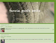 Tablet Screenshot of fancie-pants.blogspot.com