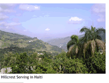 Tablet Screenshot of hillcrestservinginhaiti.blogspot.com