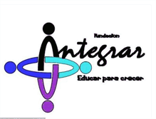 Tablet Screenshot of fundacionintegrar2009.blogspot.com