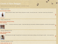 Tablet Screenshot of createviewdesigns.blogspot.com