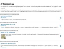 Tablet Screenshot of antiparasitosonline.blogspot.com