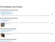 Tablet Screenshot of elcomiqueroleecomics.blogspot.com