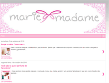 Tablet Screenshot of lojamariemadame.blogspot.com