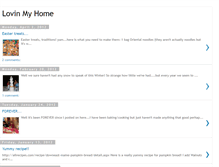 Tablet Screenshot of lovinmyhome.blogspot.com