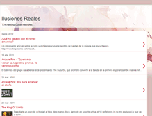 Tablet Screenshot of ilusiones-reales.blogspot.com