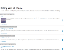 Tablet Screenshot of datingwallofshame.blogspot.com