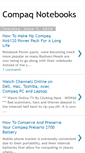 Mobile Screenshot of compaqnotebooks.blogspot.com