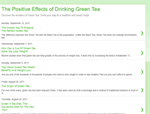 Tablet Screenshot of healthygreentea4diet.blogspot.com