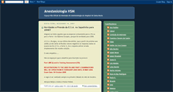 Desktop Screenshot of anestesiologiahsm.blogspot.com