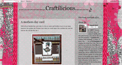 Desktop Screenshot of craftingmanda-craftilicious.blogspot.com