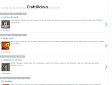 Tablet Screenshot of craftingmanda-craftilicious.blogspot.com