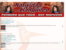 Tablet Screenshot of natividadllanquileo.blogspot.com