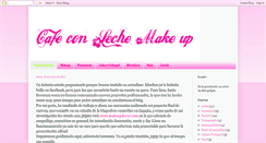 Desktop Screenshot of cafeconlechemakeup.blogspot.com