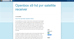 Desktop Screenshot of openboxs9-hd-pvr.blogspot.com